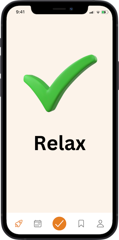iPhone app
delivery screen