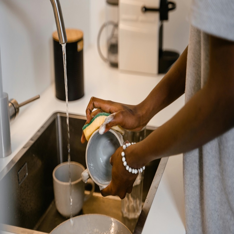 Photo of home cleaning