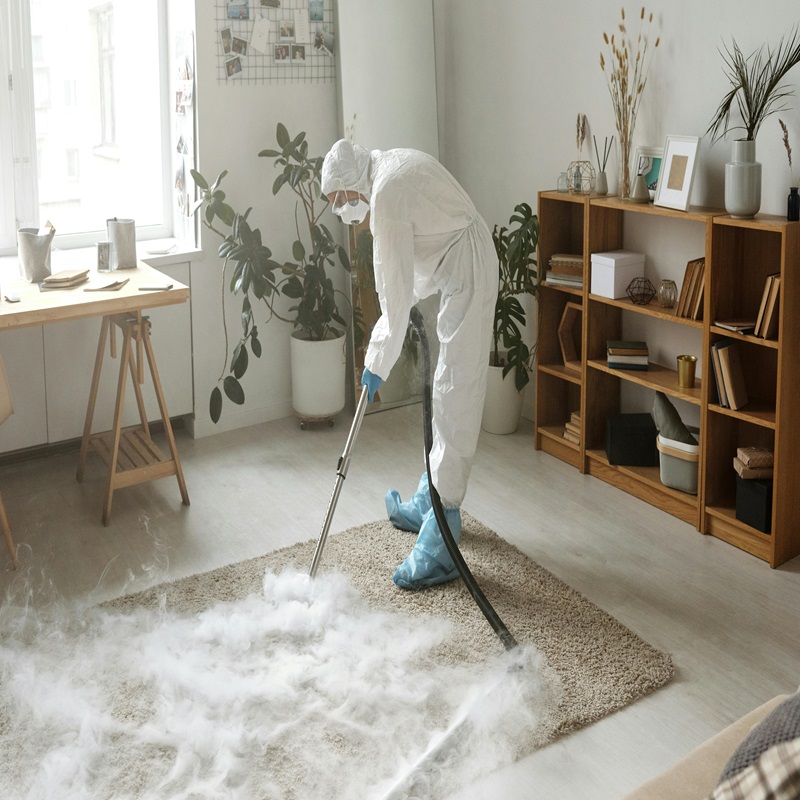 Photo of home cleaning
